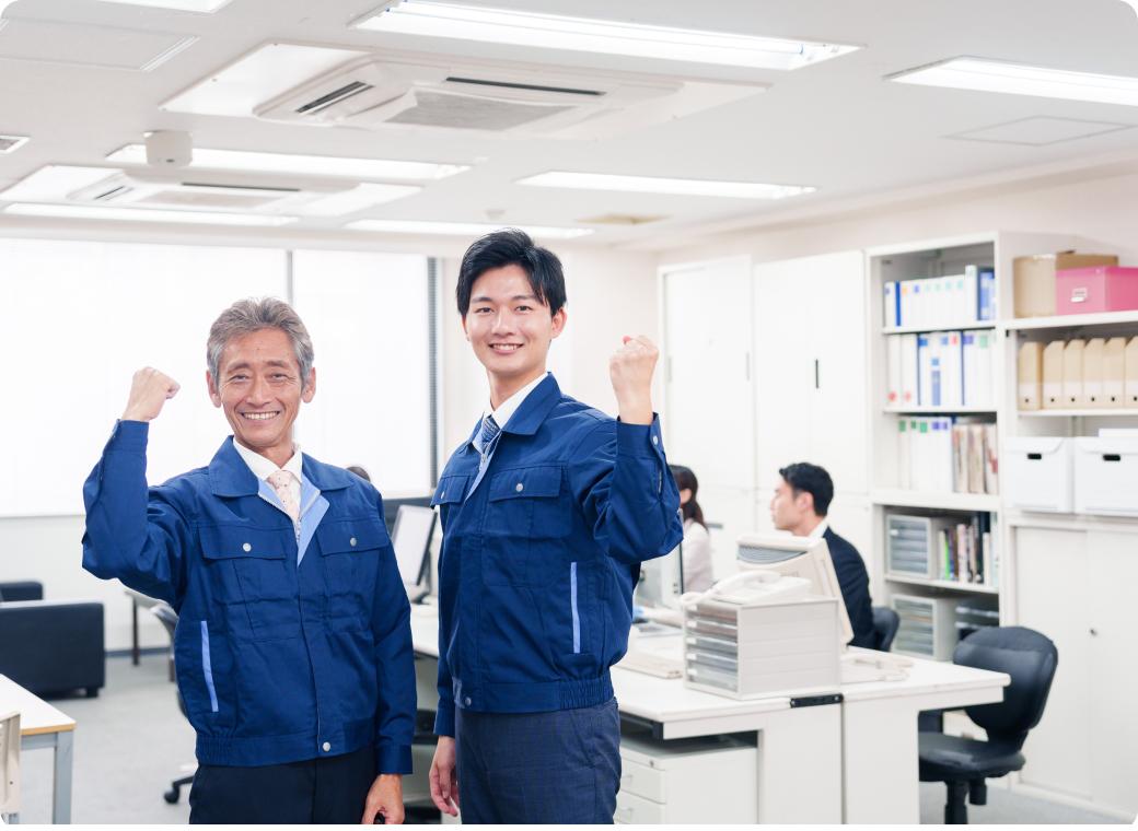 お仕事を始める写真